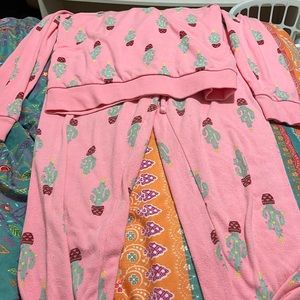American Eagle Small Pajama set, top barley worn
